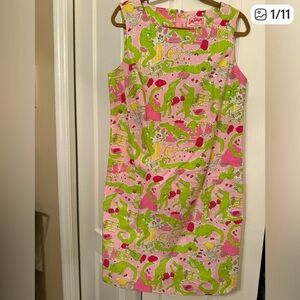 Lilly Pulitzer Originals Shift in Frisky Business, size 12 EUC